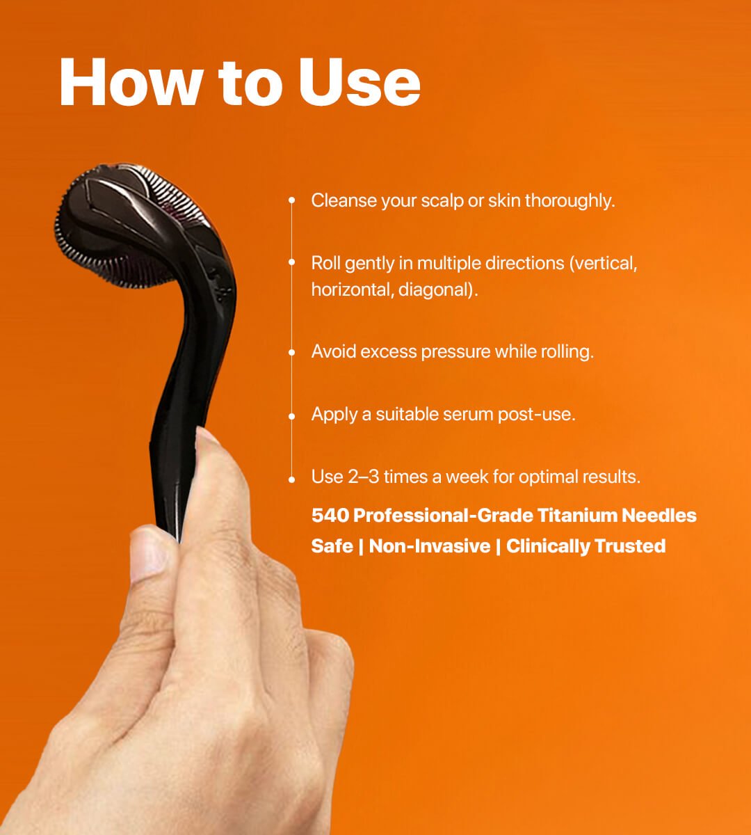 Hyper Derma Roller (1.5mm & 2.0mm) - Image 4