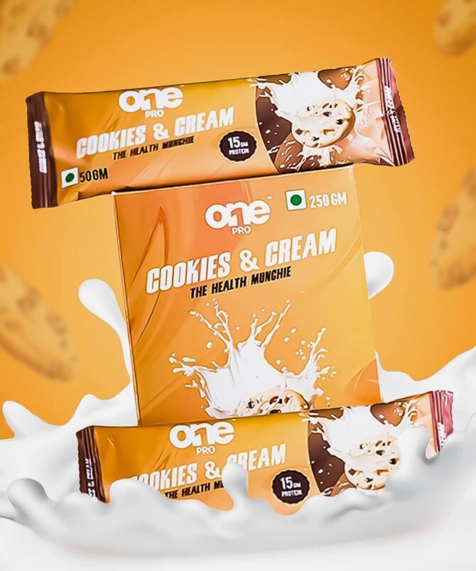 Cookies & Cream Protein Bar