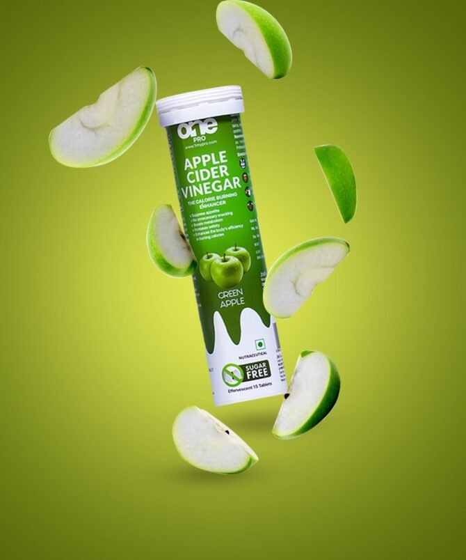 Apple Cider Vinegar Green Apple Flavoured Effervescent Tabs - Image 2