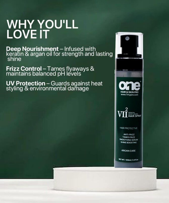 Argan Care Keratin Hair Spray - Image 2