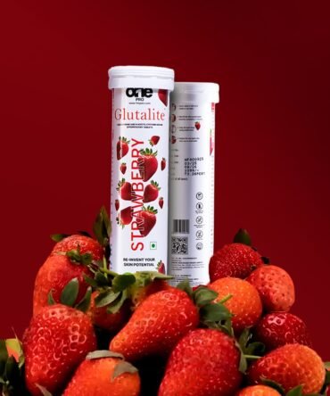 Glutathione 600mg & Vitamin C 40mg Strawberry Flavoured Effervescent Tabs