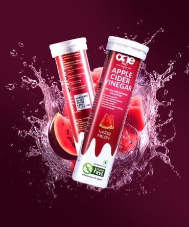 Apple Cider Vinegar Watermelon Flavoured Effervescent Tabs