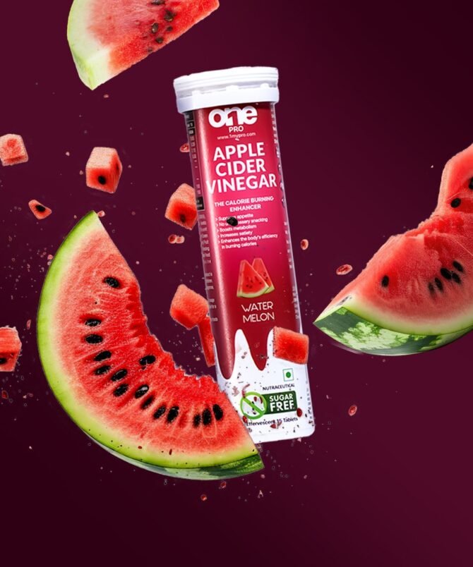 Apple Cider Vinegar Watermelon Flavoured Effervescent Tabs - Image 2