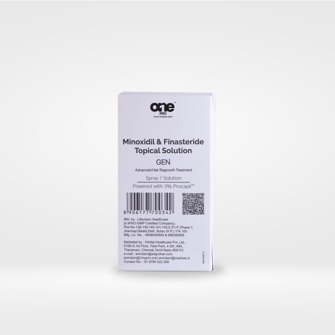 Gen+ Minoxidil & Finasteride Topical Solution - Image 2